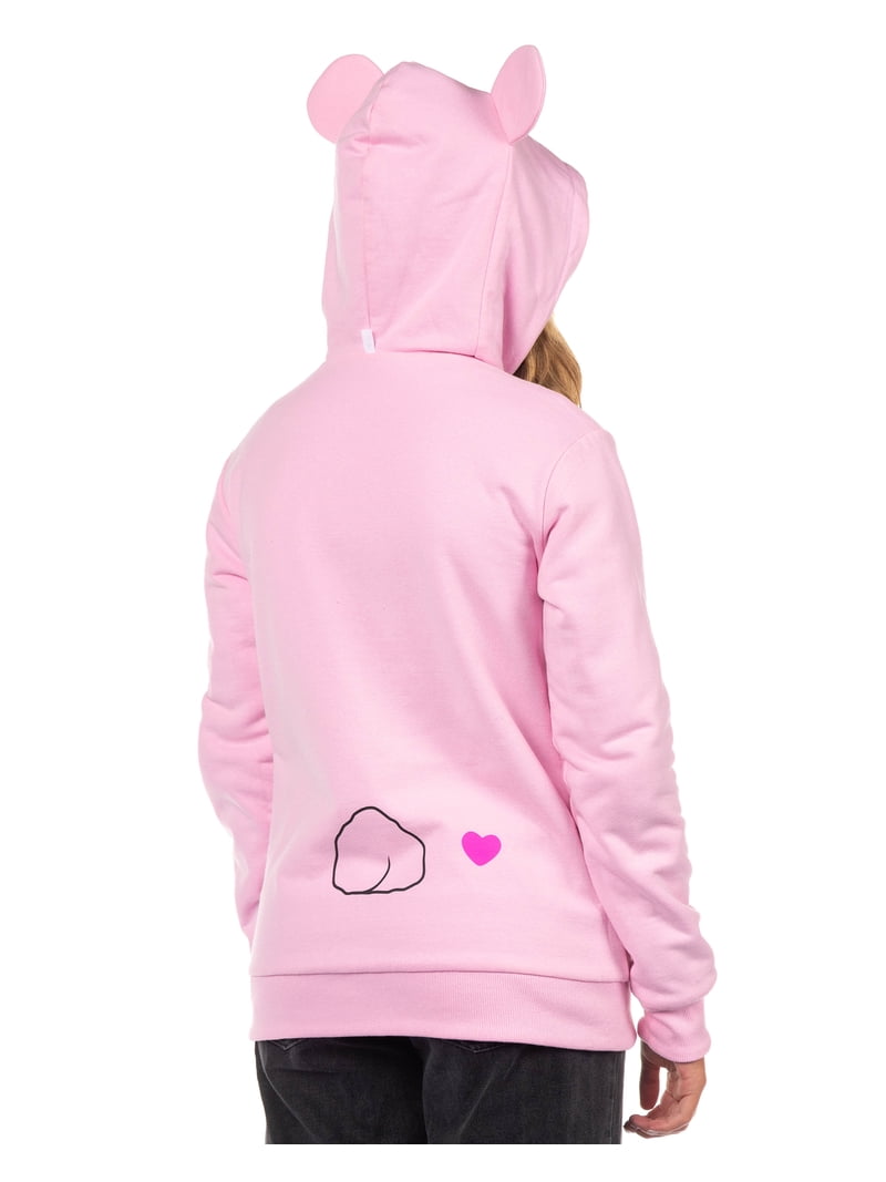 Care Bears Hoodie Grumpy Bear and Cheer Bear Reversible Juniors