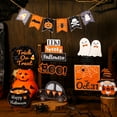 thumbnail image 6 of Husfou Happy Halloween Tiered Tray Decor Set, Wooden Tabletop Centerpieces Signs Truck Pumpkin Ghost Table Decorations for Halloween Party Supplies, 6 of 6