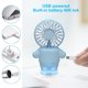 thumbnail image 5 of Usb mini ventilador de bolsillo ventilador eléctrico de mano-ventilador portátil de dibujos animados MFZFUKR BST3023884-3, 5 of 6