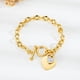 thumbnail image 3 of Pulsera de acero inoxidable para mujer, pulsera de moda, pulseras, 3 of 4