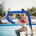thumbnail image 3 of GloryStar Swimming Pool Handrail, 30 x 22 Inch, Secure Grip Hand Rail with Mounting Base Plate for Poolside Steps, 3 of 7