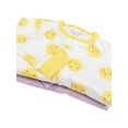 thumbnail image 5 of Little Star Organic Toddler Girl 2Pk Footed Stretchie Pajamas, Size 9M-5T, 5 of 6
