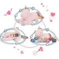 thumbnail image 4 of MorisMos 5 Pcs Unicorn Stuffed Animal Mommy Unicorn with 4 Babies Plush Toy, 4 of 8