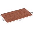 thumbnail image 3 of Copos de silicona BRILLAR Molde de chocolate love 24 eslabones Rojo Verde, 3 of 5