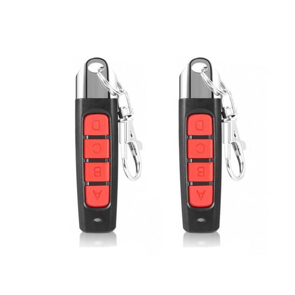 Mando a distancia para puerta de garaje Speravity ABS 2 piezas Rojo