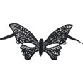 thumbnail image 3 of Máscara de encaje para mujer, máscara de baile de graduación, barra de máscaras, Halloween, decoración de fiesta (estilo mariposa), 3 of 4
