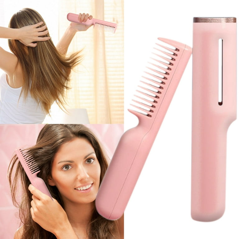 Godom Hair Dryer Brush Straight Hair Comb Cordless Hot Air Brush