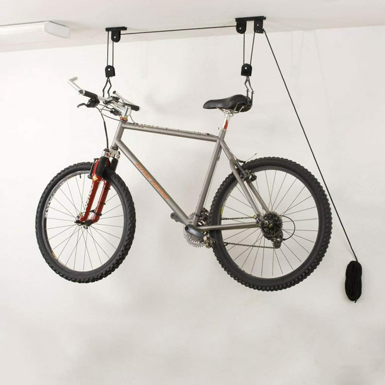 Sttoraboks Bike Storage Rack, Garage Wall Mount Hanger Holds 5 Bikes 