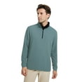 thumbnail image 2 of DTWOOO Men's Jacquard Quarter Zip Golf Pullover Men Jacquard Performance Long Sleeve Wicking Mock Neck Mens Athletic Sweatshirts, 2 of 8