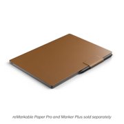 (Open Box) REMARKABLE PAPER PRO PREMIUM LEATHER BOOK FOLIO CASE RM07B-2006NW - BROWN-M