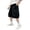 Black, variant on Fozruso Boys Cargo Shorts With Pockets Elastic Waist Summer Casual Bottoms For Kids Boys Cargo Shorts(Black)