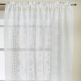 thumbnail image 2 of Luxurious Old World Style Lace Window Curtain Panel 58"Wx84"L White or Cream, 2 of 2