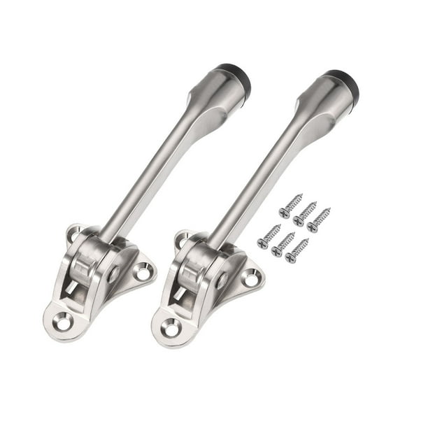 Kickdown Door Stopper EasyStep Pedal Kick Down Door Stop Zinc Alloy