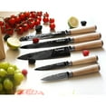 thumbnail image 6 of YOUSUNLONG Knife Block Sets -Japanese AUS8 Steel Black Titanium - Natural Fraxinus Americana Wood Knife Holder, 6 of 8
