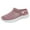 Pink, variant on VMESZQFG Women's Summer Breathable Slippers Half Slippers For Women Lazy Soft Soled Slip On Casual Shoes Pink