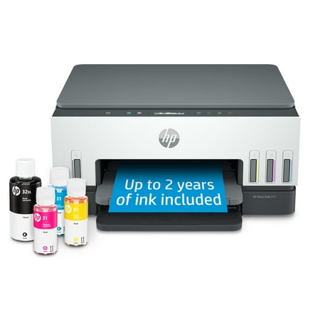 HP Smart Tank 6001 All-in-One Printer - White/Grey