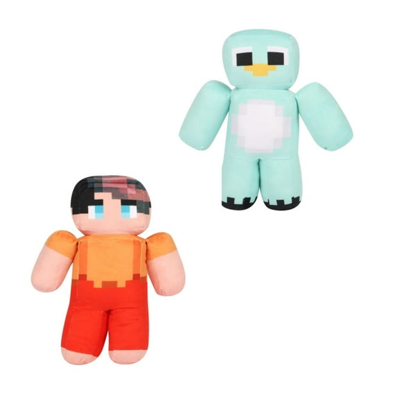 Milo and Chip Plush Doll, 2PC 10 Inch Soft Cuddly Stuffed Toy Cute Kawaii Pillow Decoration Gift for Fans Stress Relief Plushie Merchandise