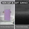 thumbnail image 5 of Lavender Thin Bathroom Rugs Fit Under Door 20"x32" Quick Dry Super Water Absorbent Purple Bath Mat Rug Rubber Backed Bath Rugs Mats for Bathroom Non Slip Washable, 5 of 5