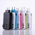 thumbnail image 2 of 6 Port Multiple USB Travel Wall Charger Power Adapter For iPhone Android Samsung, 2 of 4