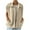 Beige, variant on CharmCyan Women’s Fleece Vest with Snap Button Front Sleeveless Jacket Casual Stand Collar Lightweight Outerwear for Everyday Wear Beige L