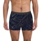 thumbnail image 1 of Balery Copper-Gold Gloss Outline Flower Calzoncillos bóxer para hombre, ropa interior de algodón suave y transpirable con cinturilla de nailon-X-Large, 1 of 5