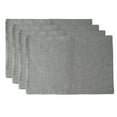 thumbnail image 2 of Fennco Styles Classic Woven Textile Decorative 12 x 18 Inch Table Placemats, Set of 4 - Solid Color Table Place Mats for Family Dinner, Banquets, Special Events and Home DÃ©cor, 2 of 7
