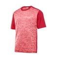 thumbnail image 5 of Sport-Tek PosiCharge Electric Heather Colorblock Tee, 5 of 6