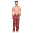 thumbnail image 4 of Ashford & Brooks Mens Super Soft Flannel Plaid Pajama Sleep Pants, 4 of 6