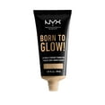 thumbnail image 2 of NYX Professional Makeup Born To Glow Naturally Radiant Foundation, Medium Coverage, Nude, 2 of 6
