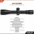 thumbnail image 2 of Athlon Optics Ares ETR 3-18x50 Riflescope APLR6 FFP IR MOA Reticle, 2 of 7