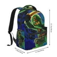 thumbnail image 2 of Ninjago Backpack Book Bags Casual Daypack For Travel Work Office, 2 of 6