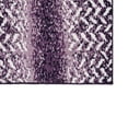 thumbnail image 4 of Better Trends Runner Bath Rug 20” x 60” Bathroom Rug Mat Non-Slip Micro Polyester Bath Rugs for Bathroom Floor, Shower, Tub, Casablanca Collection - (Purple), 4 of 5