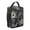 Black-44, variant on Floral and Skull Artistic Lunch Bag – Bloom Blossom Botanical Pattern Vintage Watercolor Aesthetic Edgy Design Insulated Thermal Tote