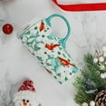 thumbnail image 2 of Ceramic Travel Mug with Color Gift Box,Coffee Cup 17 Oz.Christmas Gift,Red Bird, 2 of 7