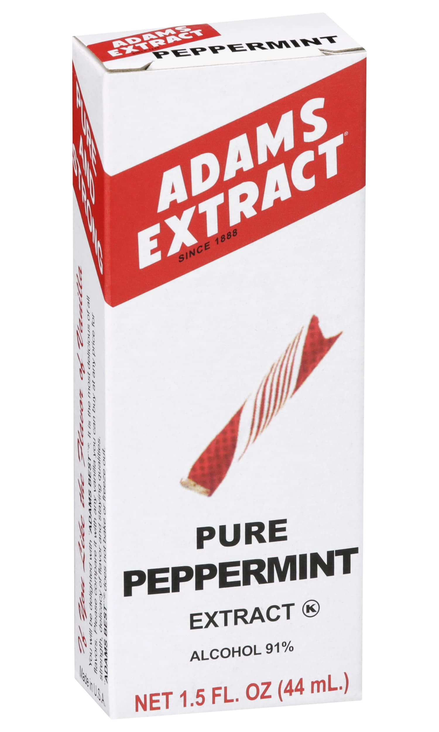 Adams Extract Pure Peppermint Extract, 1.5 fl oz