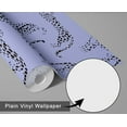 thumbnail image 6 of S4Sassy Leopard Wallpaper - Jungle Removable Wall Covering, 25" X 240" Self-Adhesive Vinyl Walls Paper, Decorative Wallwrap, Easy Diy Walls Covering For Bedroom, Living Room, Living Spaces - Blue, 6 of 9