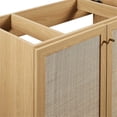 thumbnail image 2 of Pemberly Row 36" Wood Bathroom Vanity Cabinet with Adjustable Shelf in Oak, 2 of 9
