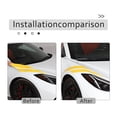 thumbnail image 3 of TINKI Front Headlight Decals Compatible with Chevrolet Corvette C8 2020-2023, Headlight Fender Stripes Sticker, Car Front Headlamp Decals Sticker Accessories, 3 of 13