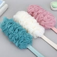thumbnail image 6 of 3Pack Back Scrubber for Shower，Loofah Sponge Shower Brush Using Body Exfoliating with Long Handle, Loofah on a Stick for Women Men Body Cleaning, 6 of 7
