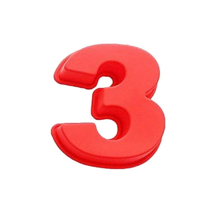 

Dpityserensio Birthday Number Silicone Cake Mould Pizza Pan Baking Cake Bread Kitchen DIY Mould Clearance