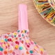 thumbnail image 4 of Falda Vestido de fiesta para niña bebé Vestido de pastel de tul dulce con lunares arcoíris (Rosa 3T) Ygjytge Rosa T 2-3 años Única para Niña, 4 of 7