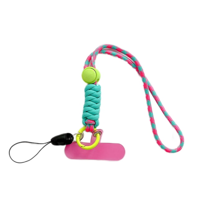 Mobile Phone Lanyard Adjustable Reusable Neck Hanging Rope with This cellphone Hook Microfiber Safety Straps Accessory Picnic Running Type 9