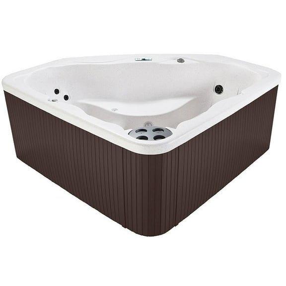 Lifesmart LS300 Plus 2-3 Person 17-jet Spa in Arctic White/Espresso