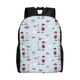 thumbnail image 1 of Disketp Poodle Dog Mochila Unisex de Apertura Lateral Completa, Mochila para Laptop para Escuela, Trabajo y Viajes, 1 of 8