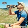 thumbnail image 6 of Yayeee 33oz Insulated Water Bottle Double Wall Stainless Steel with Flip Straw Lid, Brown Mystical Owls, 6 of 7