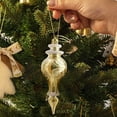 thumbnail image 5 of Mecorevxz 3Pcs Christmas Balls Ornaments Set, Shatterproof Plastic Hanging Balls for Classic Xmas Decorations, Hanging Ornaments for Christmas Tree Decor,Christmas Gifts(C), 5 of 7
