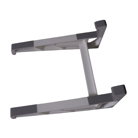 Space Saving Laptop Stand Double Mode Functionality for Flexible Positioning Easy to Store in Small Desks