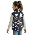 thumbnail image 3 of Pzuqiu Cow Print Kids Outerwear Vest Casual Clothes for Boys 9-10 Comfortable Zipper Winter Sleeveless Jacket with Pockets Fall Outfits Fashion Clothing Versatile for Daily Life, 3 of 7