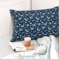 thumbnail image 4 of Fotbe Sea Turtle Funda de Almohada Decorativa Estilo Occidental, Lujo en Algodón, Fundas para Almohadas King, Cojín Estampado para Decoración del Hogar-16"x24", 4 of 6
