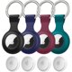 thumbnail image 1 of Paquete de 4 Fundas AirTag para Apple AirTag 2021, antipérdida para AirTags, Compatible con Llavero AirTag, antiarañazos para AirTags, Funda Protectora para Apple AirTags, Accesorios (4 Negro), 1 of 13